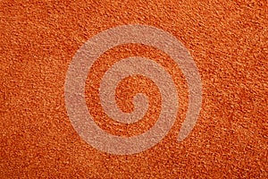 Brown chamois texture, soft background.