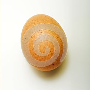 Brown chicken egg