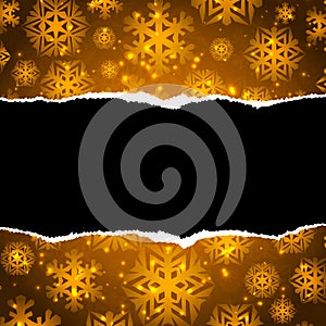 Brown christmas paper abstract background