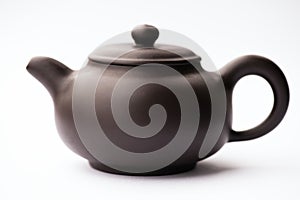 Brown clay teapot 2