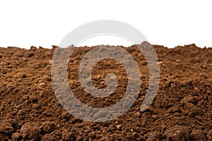 Brown clean soil texture background