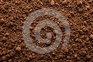 Brown clean soil texture background