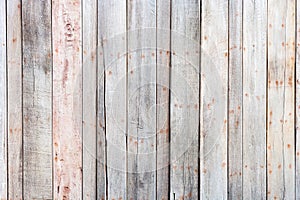 Brown clean wood plank wall texture background