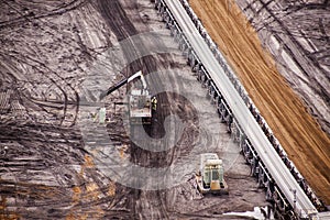 Brown coal mining in Germany