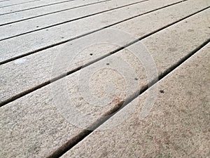 Brown composite deck wood