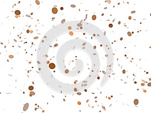 Brown Confetti