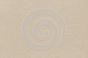 Brown cotton fabric cloth texture for background, natural textile pattern