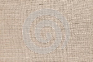 Brown cotton fabric texture background, seamless pattern of natural textile