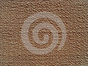 Brown cotton relief canvas texture