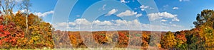 Brown County Autumn Panorama photo