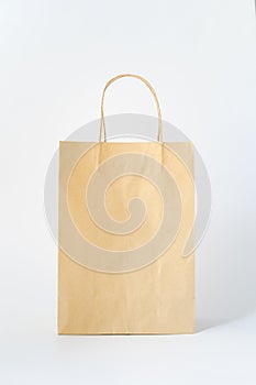 Brown craft paper bag