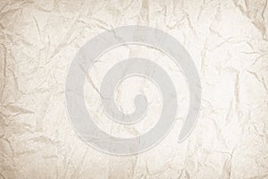 Brown or Cream recycled craft paper texture background. Pattern