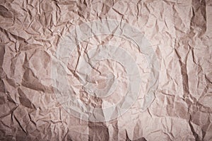 Brown crease paper