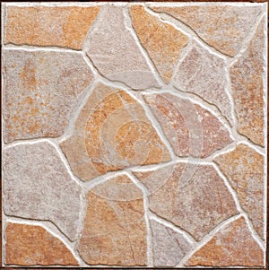 Brown decorative ceramic slab texture