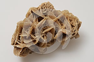 Brown desert rose stone