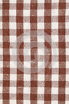 Brown dish towel pattern