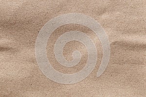 Brown eco recycled kraft paper sheet texture cardboard background