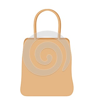 brown ecobag representation