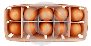 Brown eggs