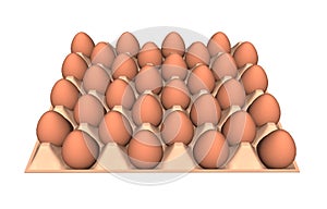 Brown eggs
