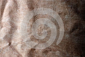 Brown fabric texture background