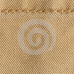 Brown fabric texture background, material of textile