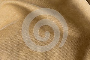 Brown fabric texture background, material of textile