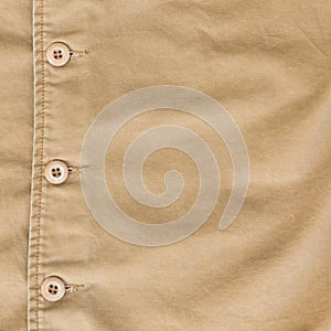 Brown fabric texture background, material of textile
