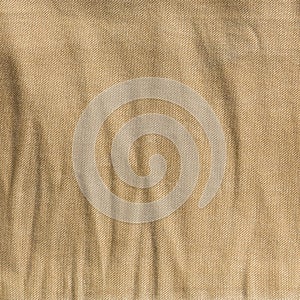 Brown fabric texture background, material of textile