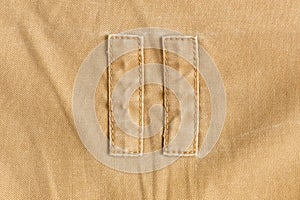 Brown fabric texture background, material of textile