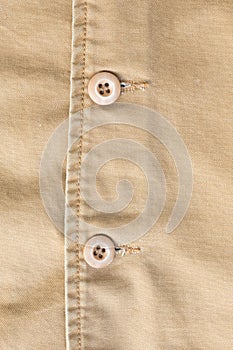 Brown fabric texture background, material of textile