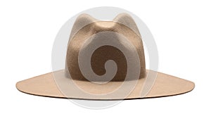 Brown Felt Cowboy Hat