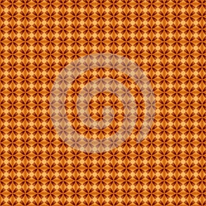 Brown floral pattern