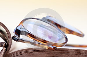 Brown frame reading glasses