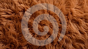 Brown Fur Texture: Close Up Image Of Iconic Carpetpunk Style