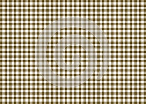 Brown Gingham Pattern Background