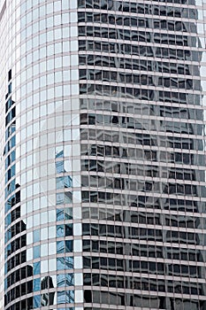 Brown Glass Office Tower in Chicago