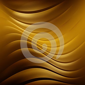 Brown gradient background with transparent shaded wavy lines.