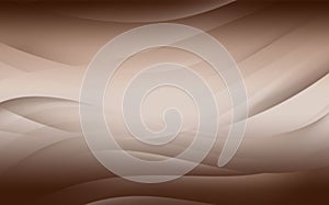 Brown gradient background with transparent shaded wavy lines.