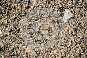 Brown grunge wall stone background or texture rock