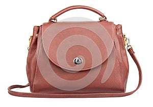 Brown handbag photo