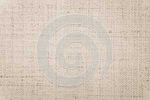 Brown Hemp rope texture background. Sackcloth or blanket wale linen wallpaper. Rustic sack canvas fabric texture in natural.