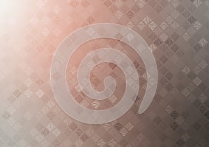 Brown jigsaw connect square abstract background