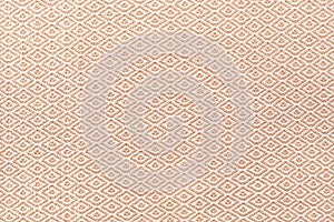 Brown lace fabric silk background texture.