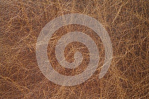 Brown leather background texture