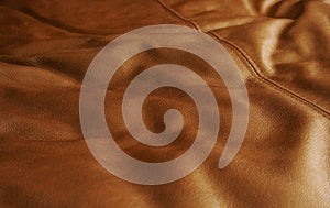 Brown Leather Material