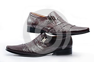 Brown Leather Mens Dress Shoes