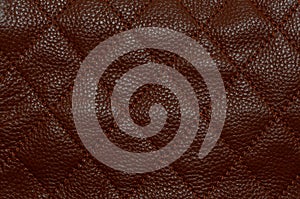 Brown leather pattern