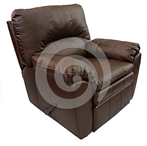 Brown Leather Recliner