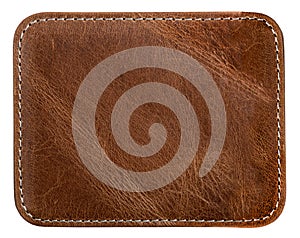 Brown leather texture